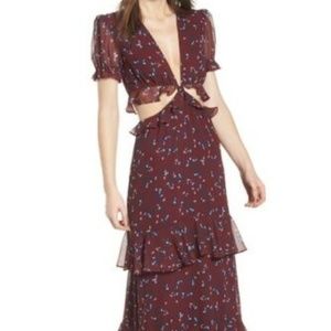 Wayf laviana maxi dress outlet